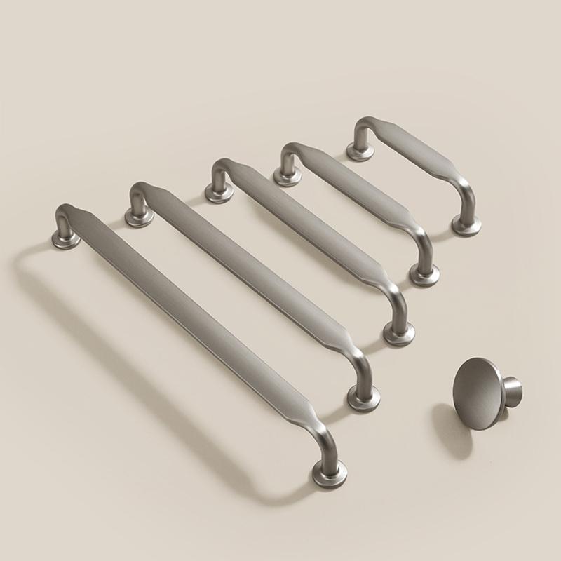 Vintage Zinc Alloy Cabinet Door Handle Kitchen Cabinet Drawer Wardrobe Door Knob Vintage Furniture Hardware