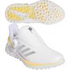 Golfschuhe Solar Motion Boa 24 Schuhwerk Spark cm 2E [Adidas Golf] Damen Weiß/Silber Metallic/Semi 23.0