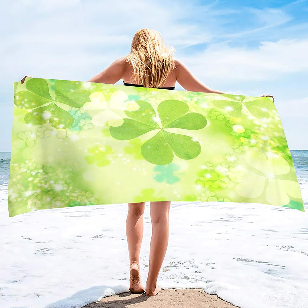 Bath Towel Boho Style Flower,Oversized Sand Proof Blanket Swimming Floral Flowers Bath Pool Towel for Travel Camping Yoga Sport