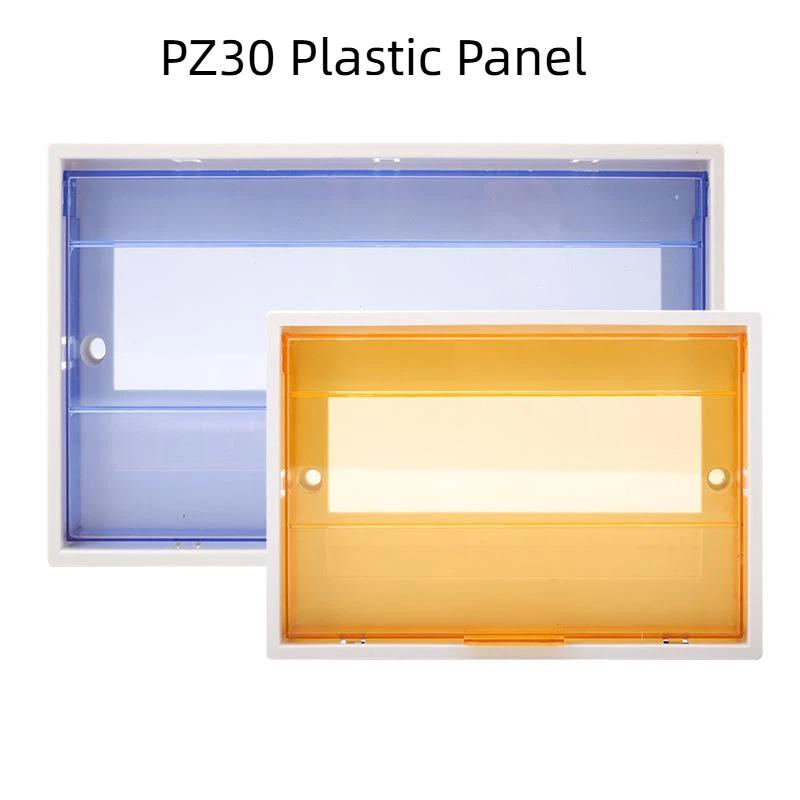 Pz30 Plastic Distribution Box Cover Transparent Protective Panel For Household Circuit Breaker Box