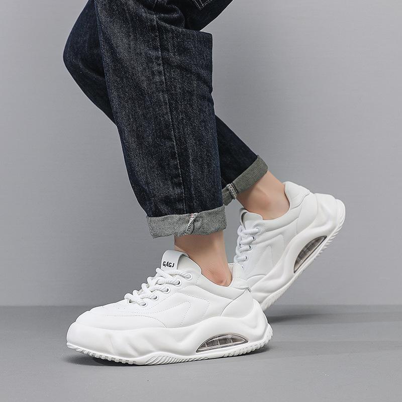 Men's shoes bread shoes European station autumn and winter sports casual shoes platform air cushion trendy brand dad shoes little white shoes men's