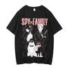 Spy X Family Cotton Tshirt Men Digital Y2k Anime Gothic Trendy University Shirt Graphic Pastel Trendy Comfortable Gothic 4