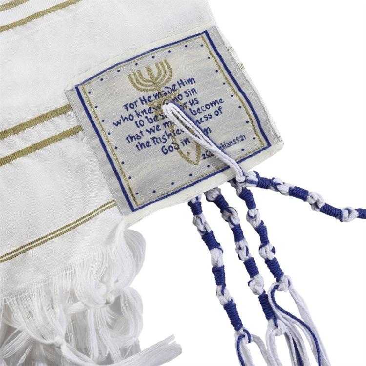 Sciarpa Tallit Leggera Per Servizi di Culto Caratteristiche Sofisticato Costume Culturale Design Unisex