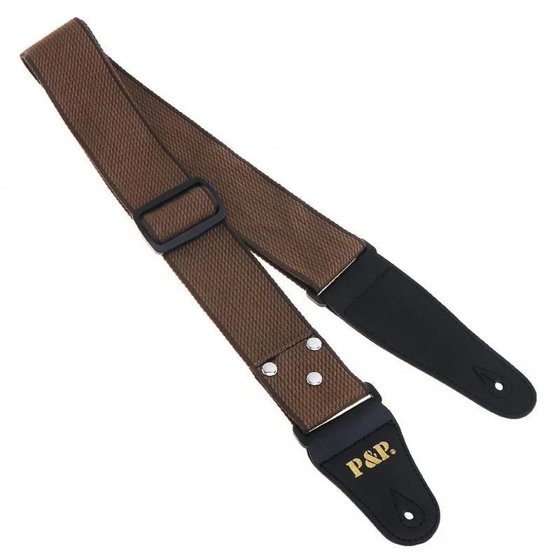 Adjustable Pure Cotton Guitar Strap  for Guitar Bass Guitar Parts Accessories  Guitar Accessories  Bass Guitar Colors Optional