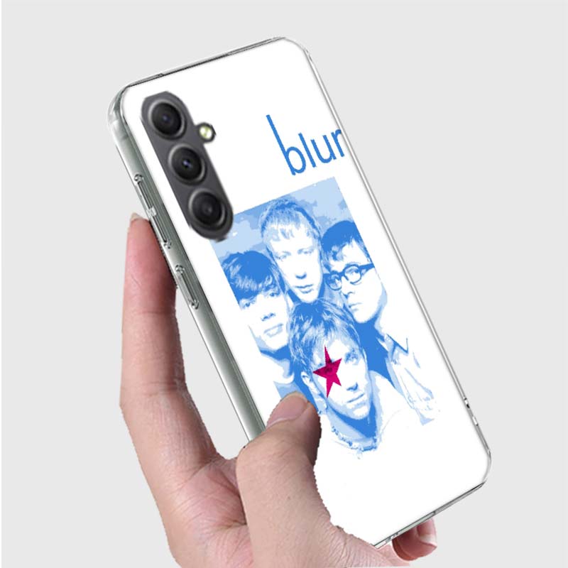 Blur Band Phone Case for Samsung A16 A26 A36 A56 A17 A37 A57 A07 A06 A02S A03 A04S A05S Galaxy Note 20 10 A50S A71 A51 A31 A30 A