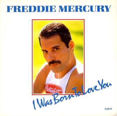 7inch Record FREDDIE MERCURY - I Was Born To Love You A6019 CBS 1985 UK Rock Used