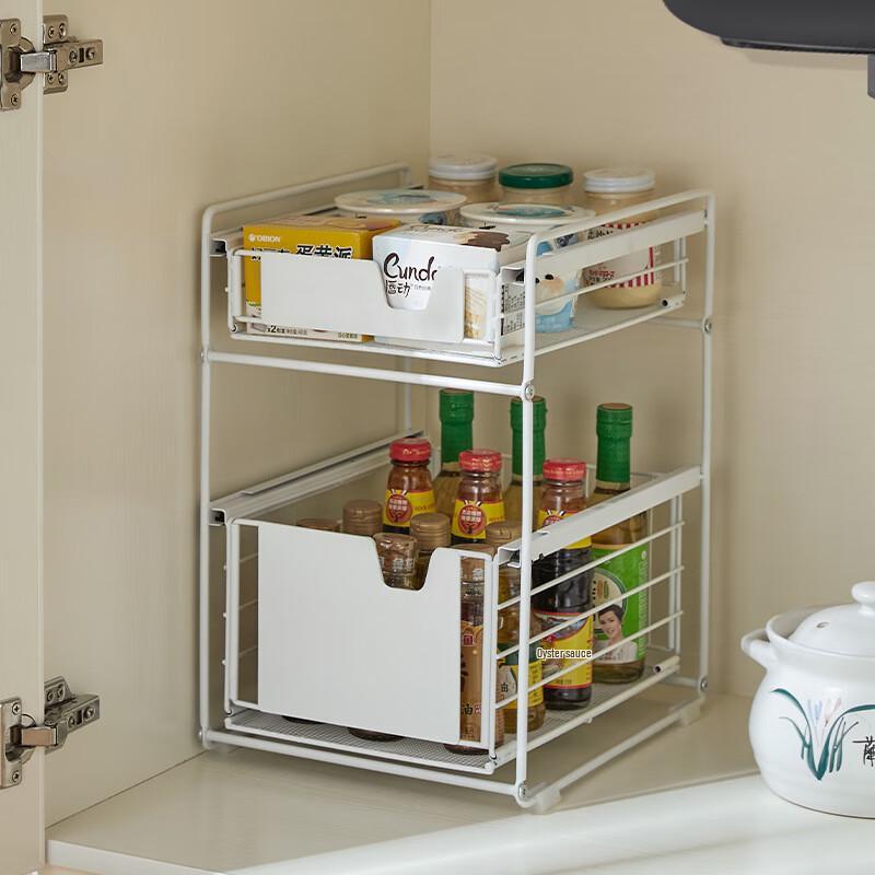 Lieve Sliding Under-Sink Storage Organizer