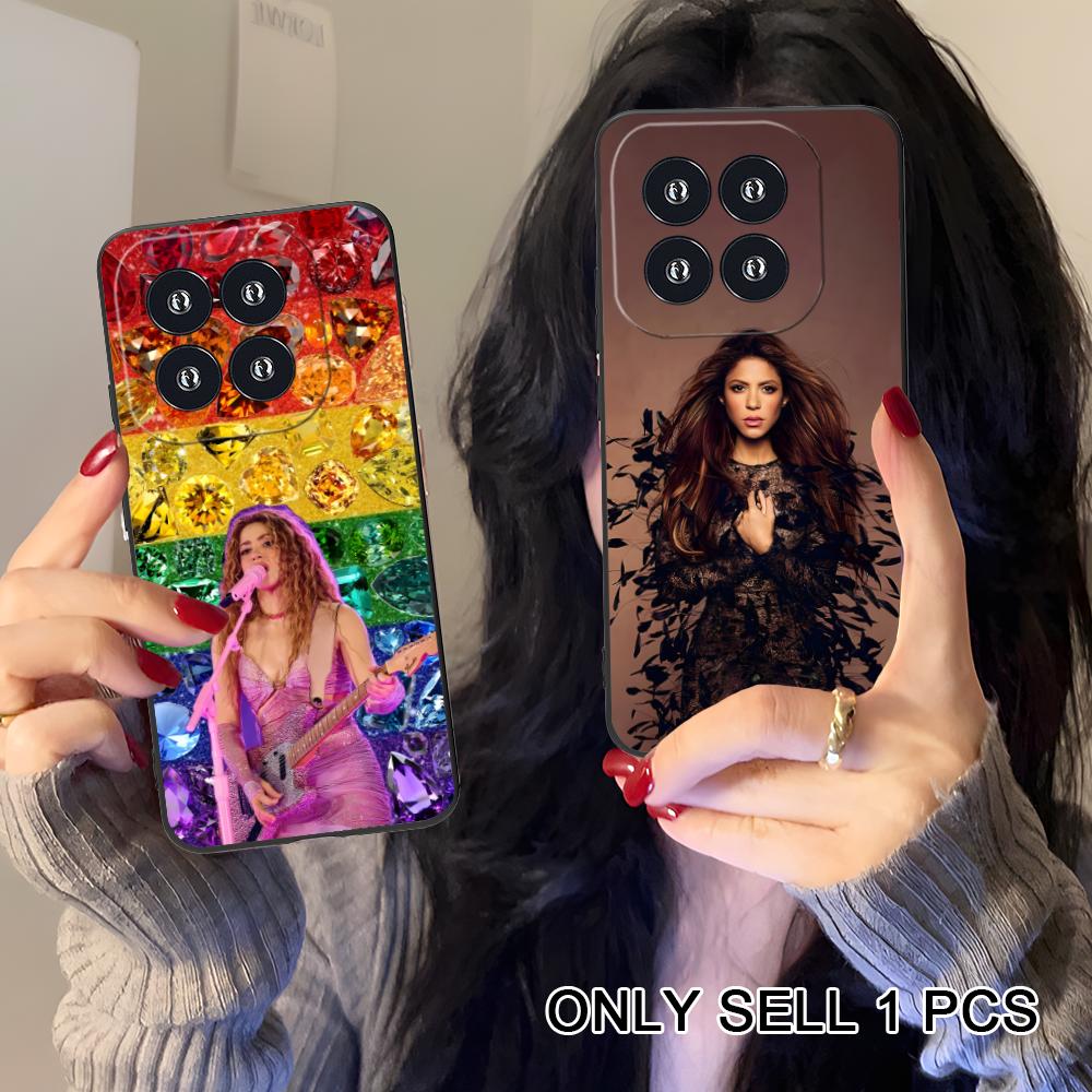 Shakira Fashion Matte TPU Mobile Phone Case for Xiaomi 15 14 13 12 Mi 11 T Ultra Lite Pro S X 5G Colorful Printing Cover