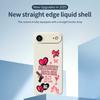 For iPhone 17 Air Case Pink Elements Pattern Printing Straight Edge TPU Phone Back Cover