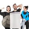 Fantasias Engraçadas de Pedra-Papel-Tesoura para Festas, Adultos