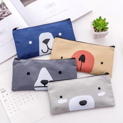Mini Simple Oxford Cloth Stationery Bag Student Stationery Pencil Case