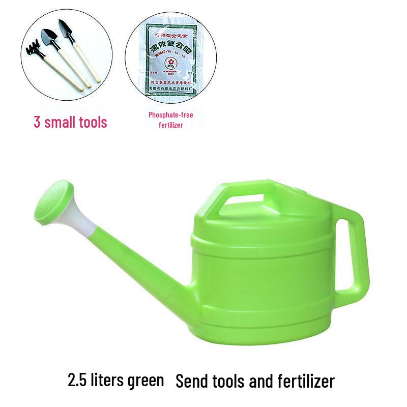 Large Capacity Garden Watering Can with Long Spout and Thickened Plastic
