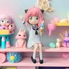 Adorable Anya Anime Figure SPY×FAMILY PVC Statue Kawaii Model Desktop Ornament PVC Collectible Figurine Gift for Girl Birthday Toy