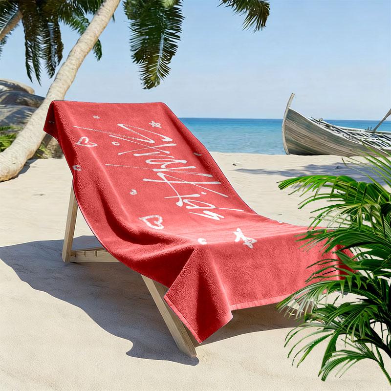 Stray Kids Print Beach Towel, Large Soft Quick Dry Towel for Beach Camping Swimming