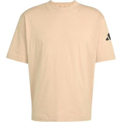 T Shirts Men's Khaki Crew Neck Moderate JX5666