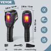 Thermal Imaging Camera, 320 x 240 Pixels Super Resolution with 2MP Visual Camera, 25Hz Refresh Rate Infrared Camera with -4℉~1022℉ Temp, 64G SD Card