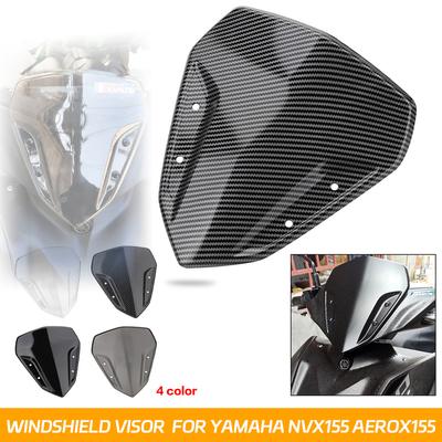 Motorräder Windschutzscheibe Windschutz Air Wind Deflektor Zubehör Für Yamaha NVX155 AEROX155 #468885