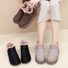 Shoes Women's Winter New Snow Boots Women's Shoes Casual Foreign Trade Casual Comfortable One-pedal Mother Shoes