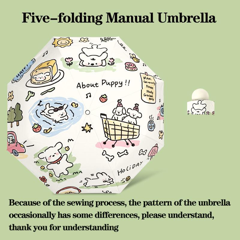 

УФ зонт от солнца, Милая собачья вечеринка, Портативный складной зонт, Зонт для взрослых большой площади, Защита от ультрафиолета, Изоляция и охлаждение