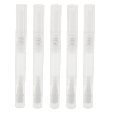 5 Pièces Stylo Twist Vide Contenant Cosmétique Tube pour Gloss à Lèvres Liquide Croissance Cils 3ml