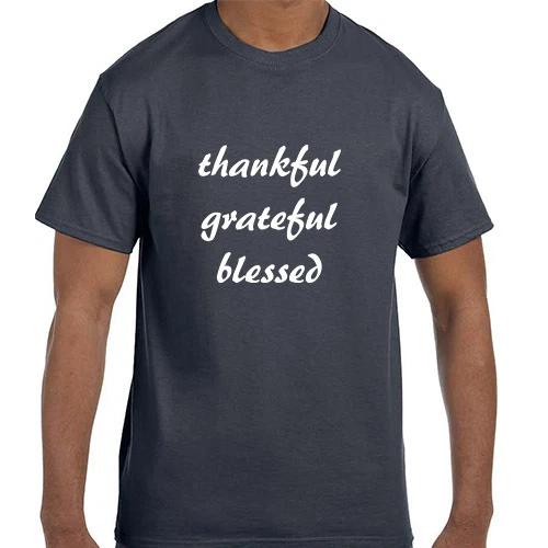 Christian Jesus Thankful Grateful Blessed T shirt T shirt XL