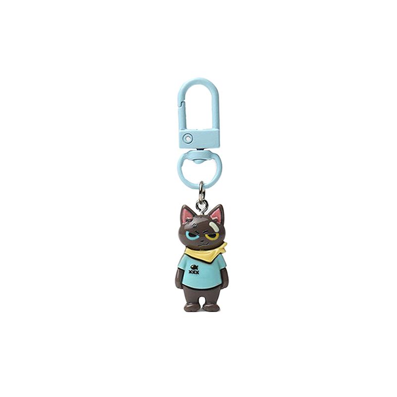 Kawaii Lovely Versatile Cat Keyring Cartoon Cat Keychain Pendant  Cute Backpack Hanging Ornaments Accessories Gifts