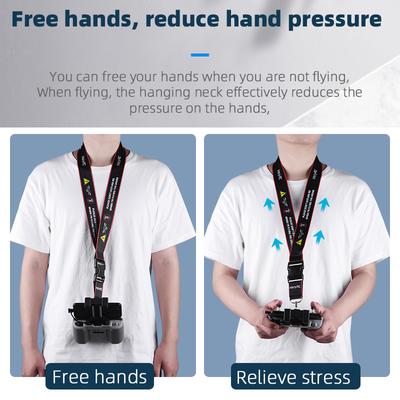 Remote Controller Neck Strap for DJI NEO/Air 3S/Mavic 3/Mini 2/MINI 4 PRO/Lanyard Neck Strap Saftey Strap for Air 2S Accessory