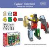 Power Rangers Alphabet & Number Transforming Robot Building Blocks Toy Set for Kids