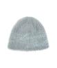 SECONDSALT Hairy Salt Lettering Logo Beanie (Gray)