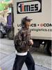 Men's Retro Camouflage Embroidered Hoodie Jacket - Loose Fit, Autumn/Winter Style