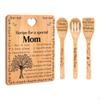 Bamboo Cooking Board Modern Chopping for Indoor Household Mother's Day Mom