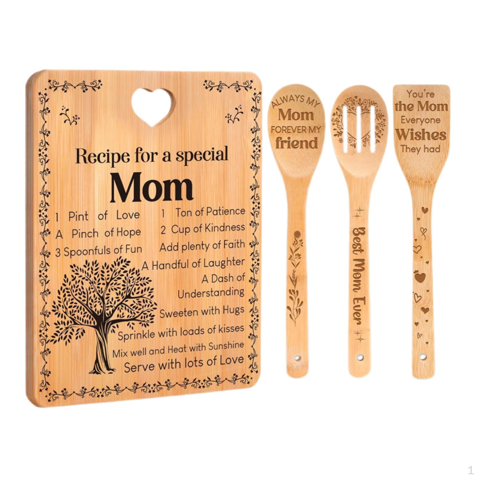 Bamboo Cooking Board Modern Chopping for Indoor Household Mother s Day Mom Mom