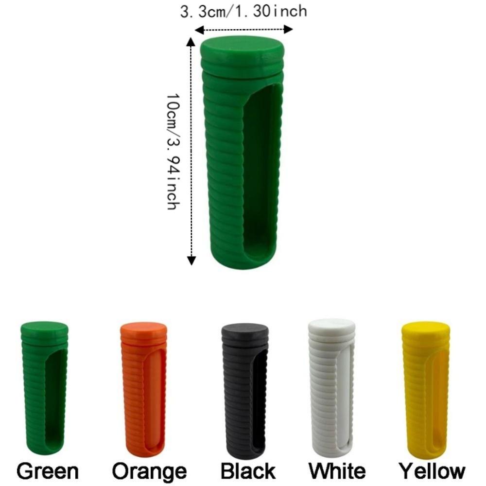 Practical 3D Printed Cotton Swabs Storage Box Plastic Rotatable Toothpicks Storage Box Dust-proof Small Storage Box Travel