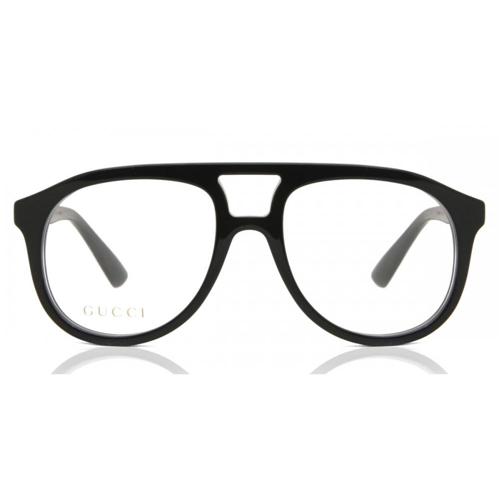

Gucci Gg1320o 001 Men Eyeglasses Black/54