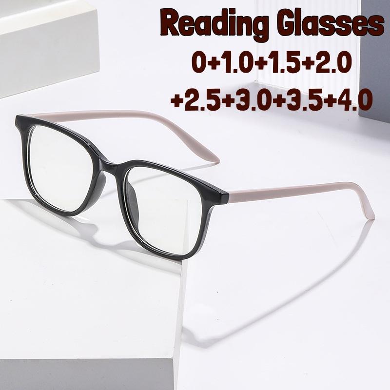 Ultralight New Design Reading Glasses for Men and Women New Stylish Anti Blue Light Presbyopia Glasses Diopter To+4.0