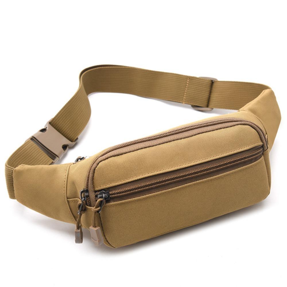 Adjustable Men Chest Bag Large Capacity Running Fanny Pack Fashion Crossbody Bag  Outdoor Sports