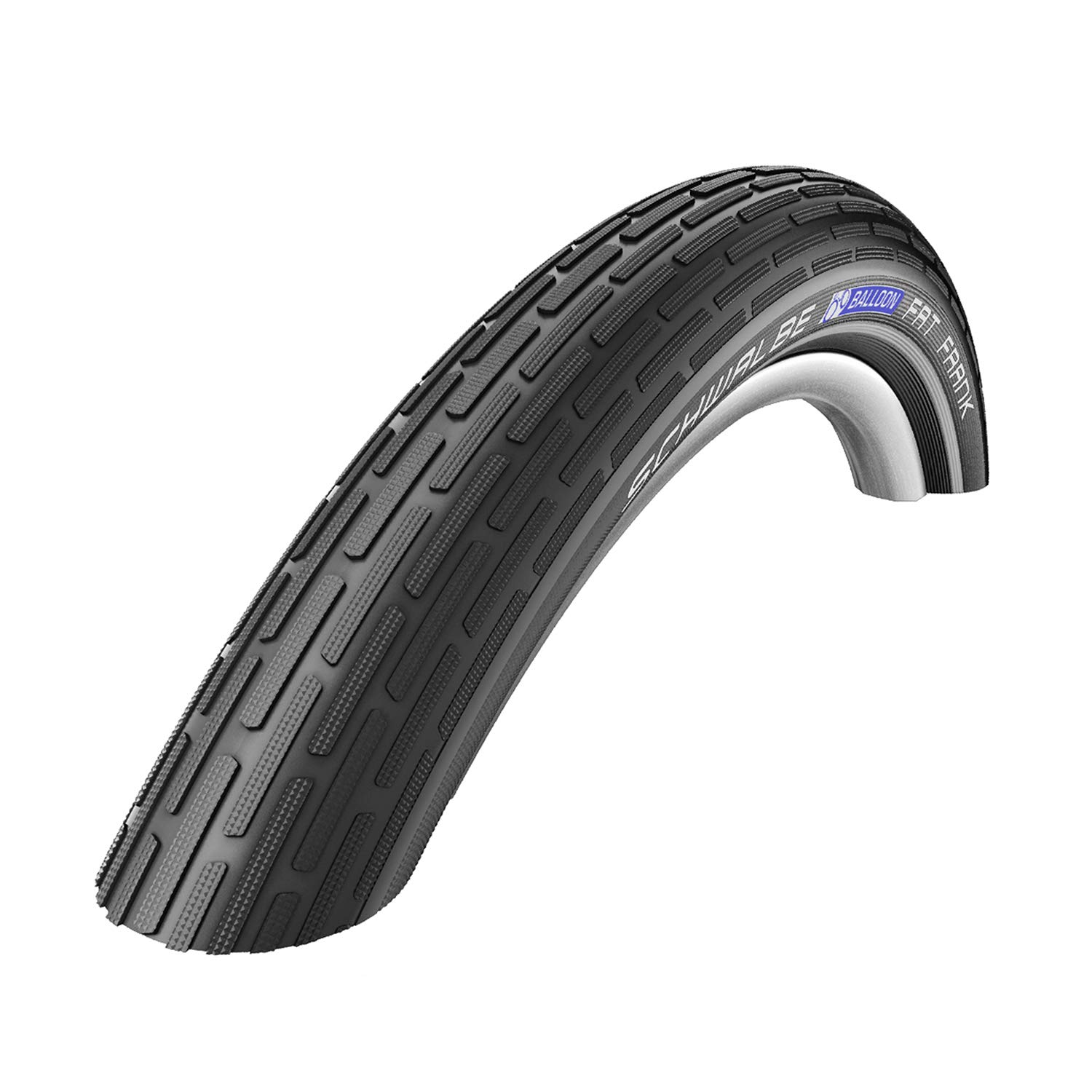 

SCHWALBE Fat Frank 26 x Black Reflex Clincher Tire [Genuine Product] 2.35 [Urban/City Riding]