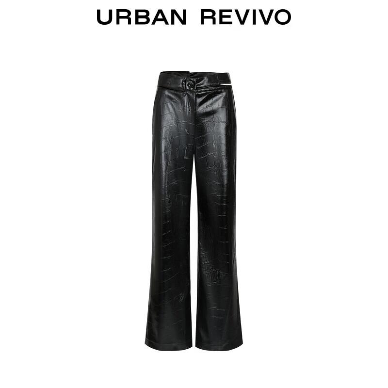 UR Women's Retro Textured Straight Leg Pants