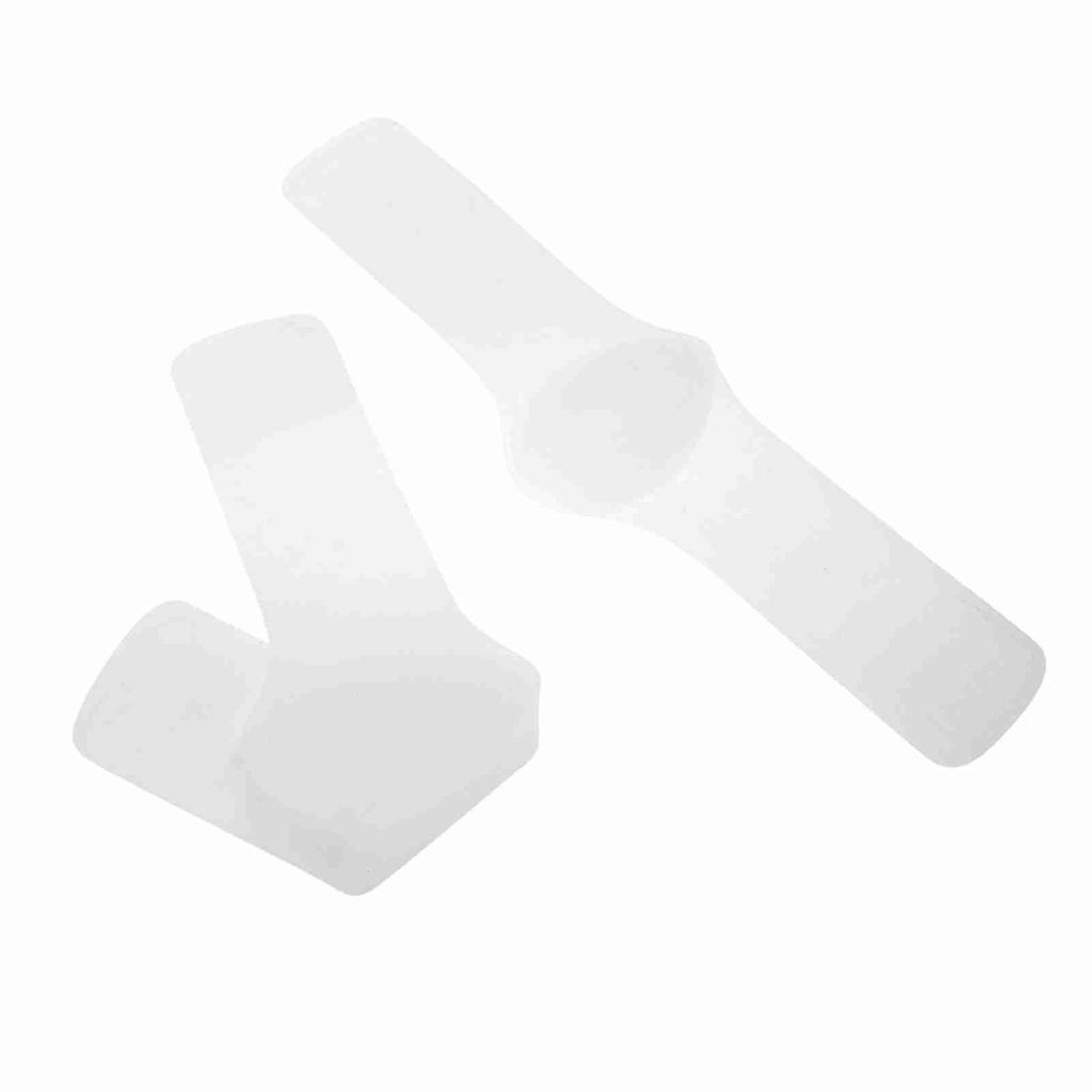 Silicone Feet Foot Arch Support Cushion Shoe Insoles Pads White