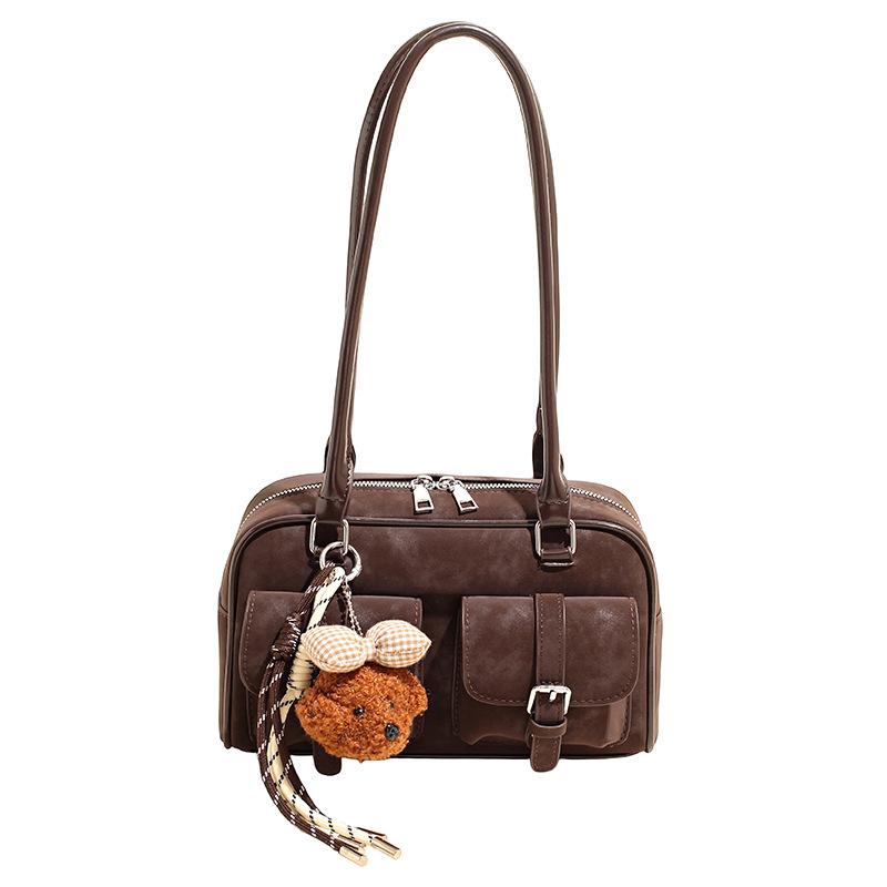 Retro Fashion Underarm Bag Women's High Sense Versatile Shoulder Bag Niche Commuter Pillow Bag