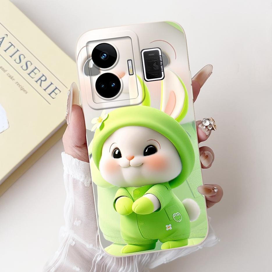 For Realme GT3 Case RMX3709 Cute Funny Cartoon Cover Soft Silicone Case For Realme GT Neo 5 Neo5 240W RealmeGT3 Back Cover Coque