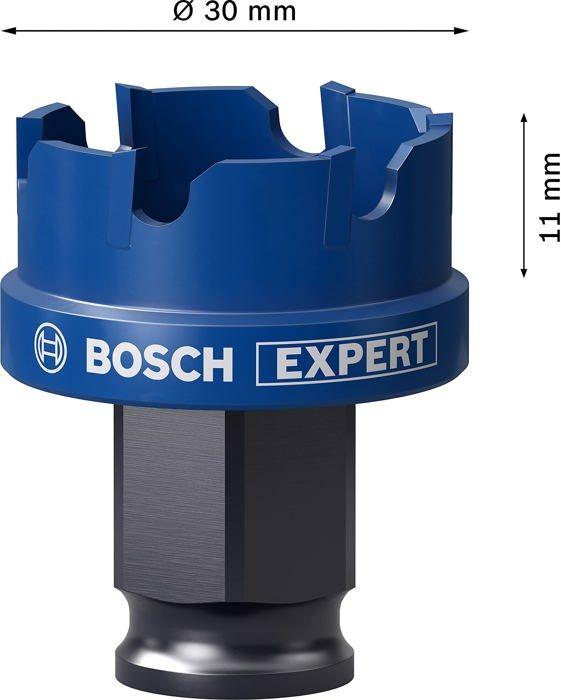 Scie trépan - bosch - expert sheet metal - carbure - précision - longue durée de vie