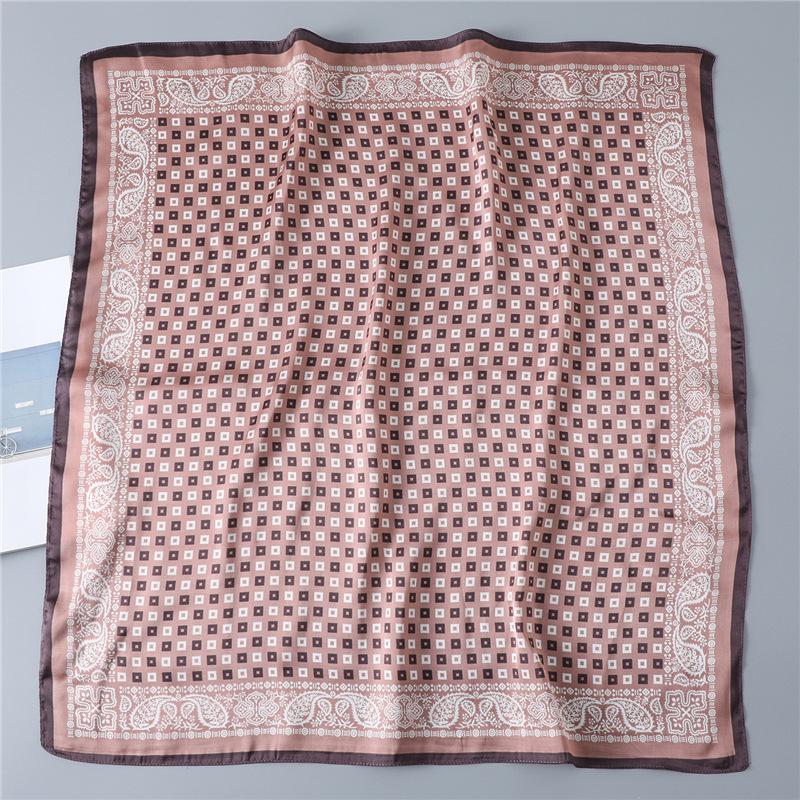 Spring and summer thin silk scarves women's fashion versatile