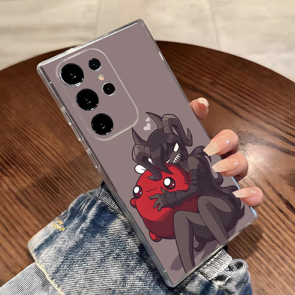 The Binding Of Isaac Phone Case For Samsung S26 S25 S24 Ultra S23 Fe S22 S20 S21 Plus Plus 5G Fe Transparent Cover