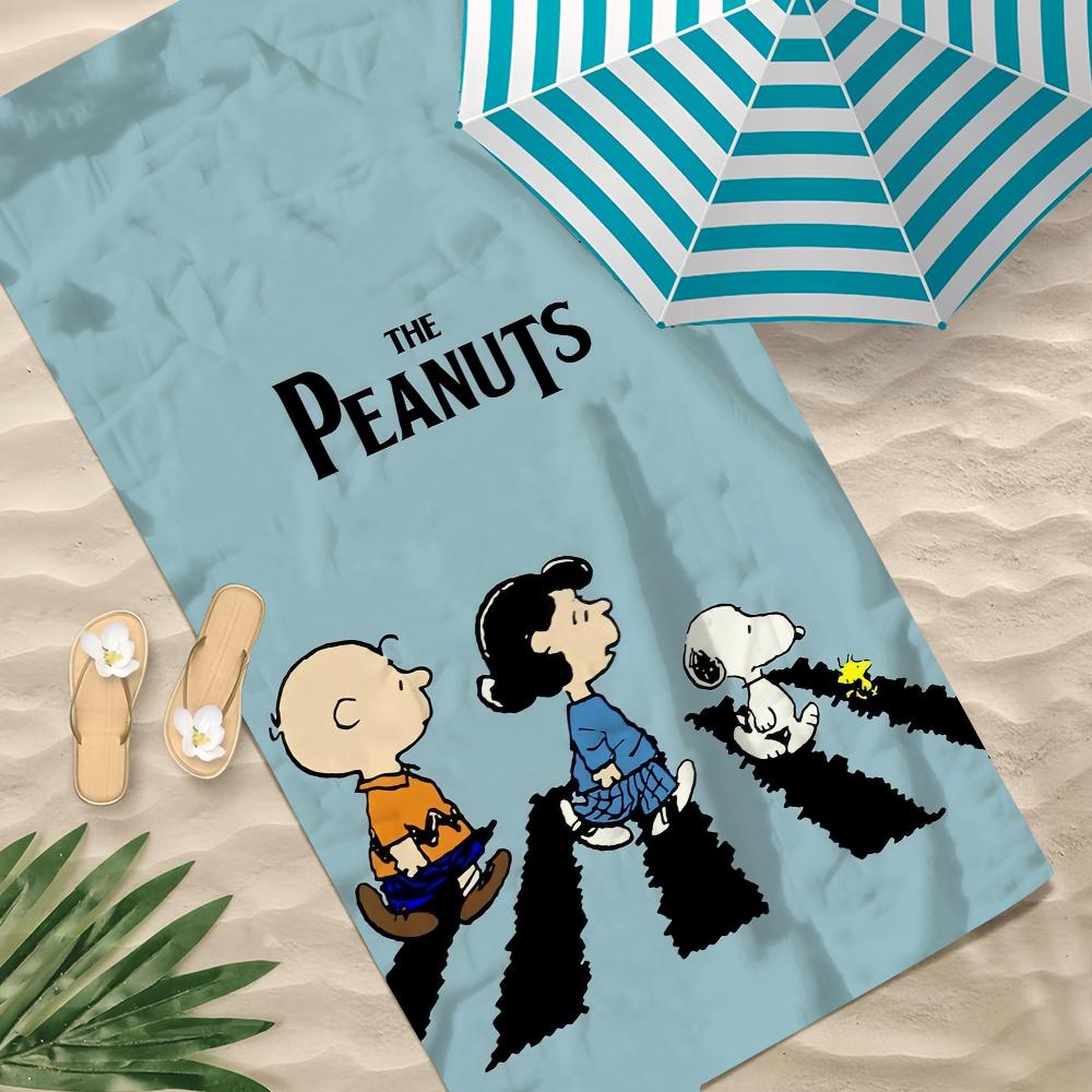 Towel Soft Cute Pool Gift For Travel S-Snoopys-S Gym Shower Camping Quick Dry Cartoon Sports Large Beach Towel