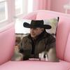 JJohn Dutton Cushion Cover Pillow Case Soft Friendly Fabric  Concealed Zipper