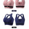 Front Zipper Shockproof Sports Underwear Online Beauty Back Gathered Yoga Fitness Bra