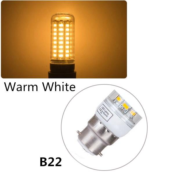 

Світлодіодна лампа E27 E14 220V B22 G9 SMD 5730 Світлодіодна лампа 24 36 48 56 69 72 світлодіоди Кукурудзяна лампа Світлодіодна лампа-люстра для прикраси дому 24Leds