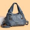 Handbag Women's PU Shoulder Bag Middle-aged And Elderly Mother Bag