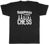 Happiness Is Playing Chess Mens Womens Ladies T-Shirt
